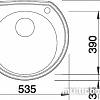 Кухонная мойка Blanco Rondoval [513313]