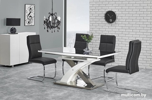 Обеденный стол Halmar Sandor 2 (черный)