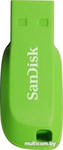 USB Flash SanDisk Cruzer Blade 16GB (зеленый) [SDCZ50C-016G-B35GE]