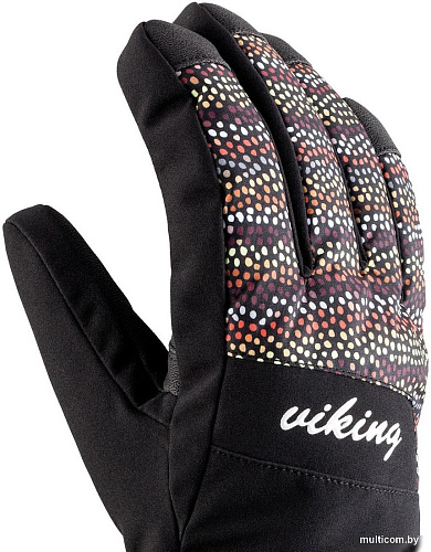 Горнолыжные перчатки Viking Goves Tanuka Ski Lady 113/22/0990-54 (р.8, оранжевый)