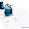 Зажигалка Zippo Classic Glow In The Dark Aliens Design 49487