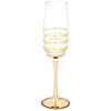 Набор бокалов для вина Glasstar Line Gold LNK224-8162-11 (3 шт)