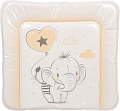 Матрас для пеленания Polini Kids Слоник 77x72 0002347-6 (макиато)