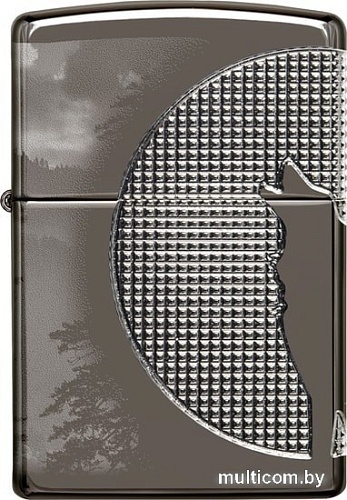 Зажигалка Zippo 49353 Armor High Polish Black Ice