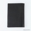 Обложка для паспорта Poshete 604-117LG-BBW (черный)
