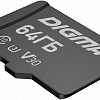 Карта памяти Digma MicroSDXC Class 10 Card30 DGFCA064A03