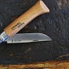 Складной нож Opinel N°9 углеродистая сталь (бук)
