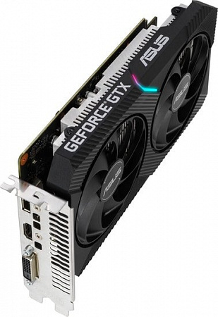 Видеокарта ASUS Dual GeForce GTX 1650 Mini OC 4GB GDDR6 DUAL-GTX1650-O4GD6-MINI