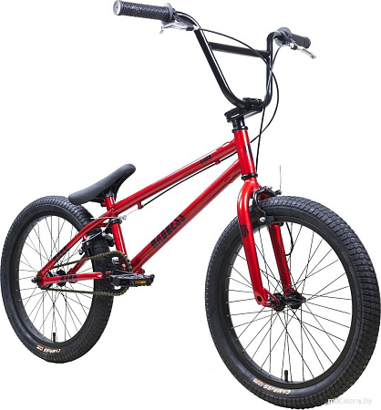 Велосипед Stark Madness BMX 1 2025 (красный/черный/черный)