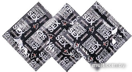 Гладкие презервативы Domino Sweet Sex (мороженое)