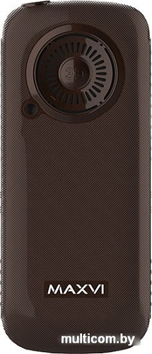 Мобильный телефон Maxvi B21ds (коричневый)