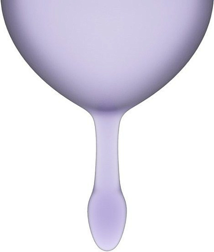 Менструальная чаша Satisfyer Feel Good (фиолетовый)