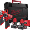 Milwaukee M12 FPP2A-602X 4933459810 (шуруповерт, винтоверт, 2 АКБ, кейс)