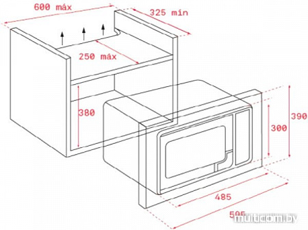 Микроволновая печь TEKA MS 620 BIS