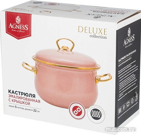 Кастрюля Agness DeLuxe 951-118