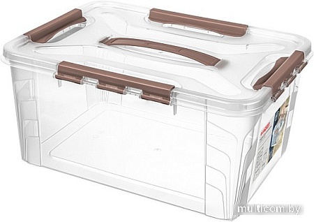 Ящик для хранения Econova Grand Box 15.3 л 433200414 (коричневый)