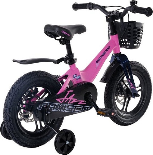 Детский велосипед Maxiscoo Jazz Pro 14 2024 (розовый матовый)