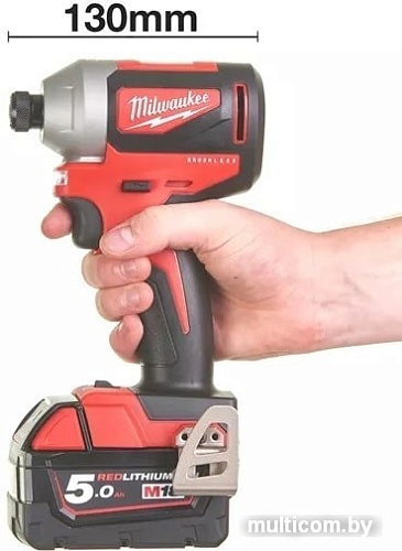 Винтоверт Milwaukee M18 BLID2-0X 4933464519 (без АКБ, кейс)