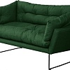 Диван Brioli Анико двухместный (J8/темно-зеленый)