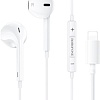 Наушники Borofone BM85 Lightning (белый)