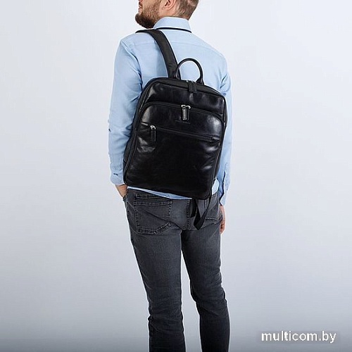 Городской рюкзак Francesco Molinary 513-13079-3-014BLK