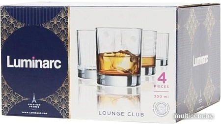 Набор стаканов для воды и напитков Luminarc Lounge Club N5288