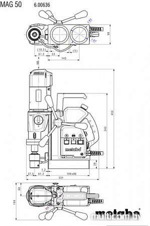 Станок Metabo MAG 50 600636500