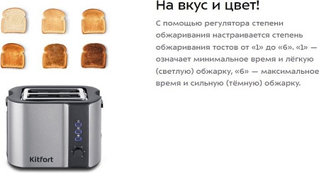 Тостер Kitfort KT-6249