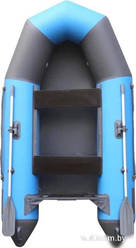 Моторно-гребная лодка Leader Boats Тайга 270-М (серо-синий)