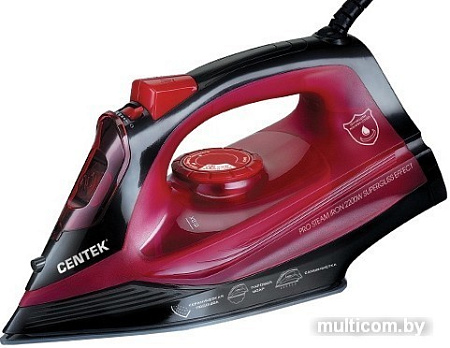Утюг CENTEK CT-2351 (красный)