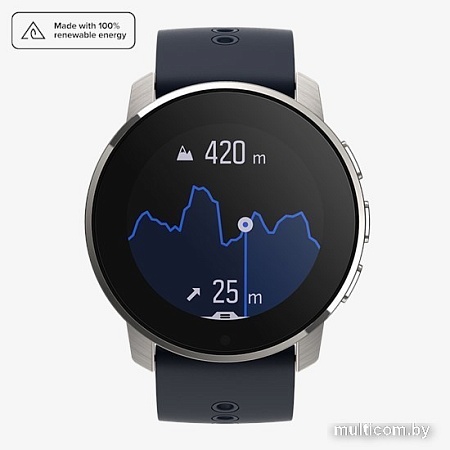 Умные часы Suunto 9 Peak Titanium (синий гранит)