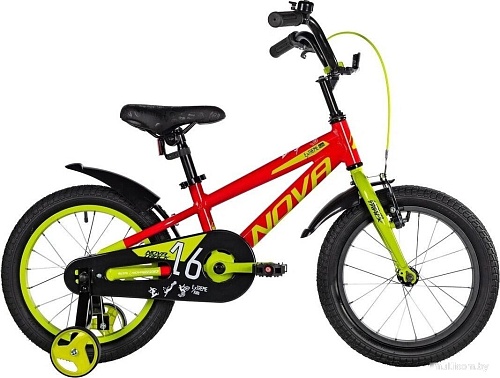 Детский велосипед Novatrack Extreme 16 2025 167AEXTREME1V.RD5 (красный)