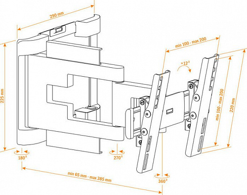 Кронштейн Holder LEDS-7015