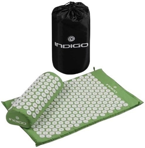 Массажный коврик Indigo IN186 (зеленый)