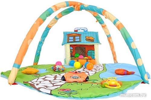 Развивающий коврик Pituso Дом на лужайке JL625-1A