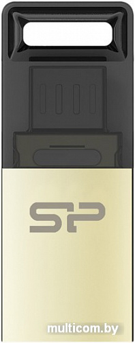 USB Flash Silicon-Power Mobile X10 Gold 8GB (SP008GBUF2X10V1C)