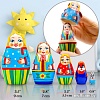 Развивающая игра Брестская Матрешка Русская семья (набор 5 шт)