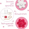 Набор для опытов Bumbaram Кристаллы. Чудесный цветок красный A127