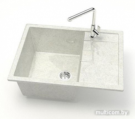 Кухонная мойка Elmar M-06 (белый гранит Q15)