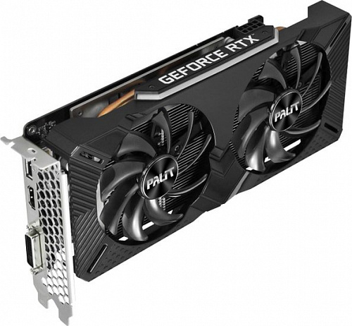 Видеокарта Palit GeForce RTX 2060 Dual OC 6GB GDDR6 NE62060S18J9-1160A