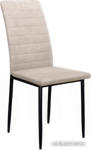 Стул DikLine Текс (микровелюр B03 Beige/черный)