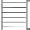 Полотенцесушитель Granula Классик Прямой 10 50х100 (боковое подключение)