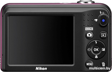 Фотоаппарат Nikon Coolpix A10 (фиолетовый с графикой)