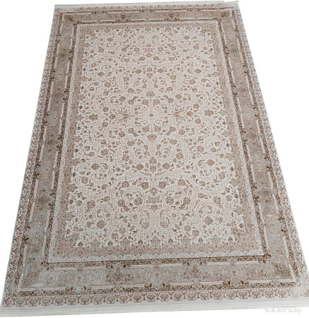 Ковер для жилой комнаты Radjab Carpet Арвен Прямоугольник PS23E 12011RK (2.4x3.4, Cream)