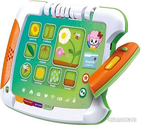 Интерактивный планшет VTech Интерактивный планшет-книга 2 в 1 80-611226