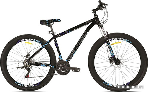 Велосипед Krakken Salazar р.20 2023 (черный/синий)