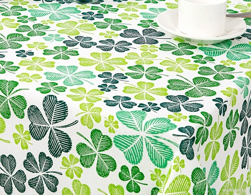 Скатерть АртПостель Клевер СБ.150.260 260x150