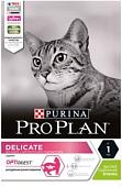 Сухой корм для кошек Pro Plan Delicate Adult с чувствительным пищеварением с ягненком 0.4 кг