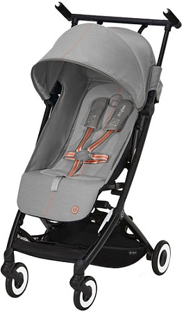 Коляска прогулочная «книга» Cybex Libelle с дождевиком (Lava Grey)