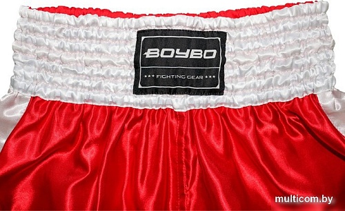 Шорты BoyBo для кикбоксинга (XS, красный)